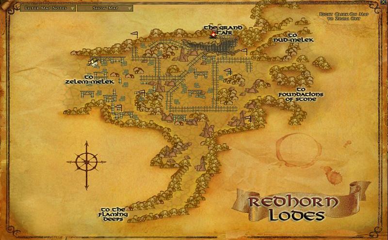 LotRo Haritaları Redhor10