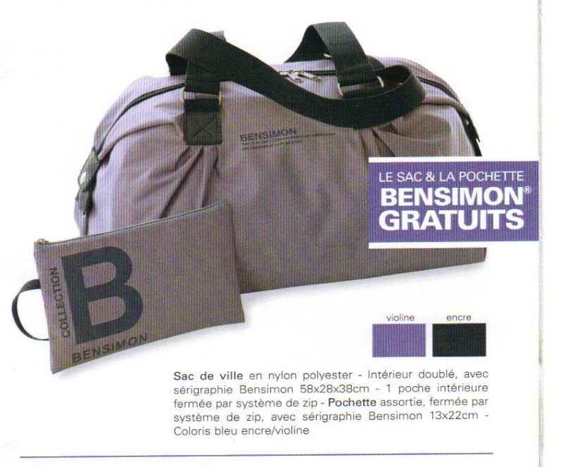 sac BENSIMON la Redoute Photo15