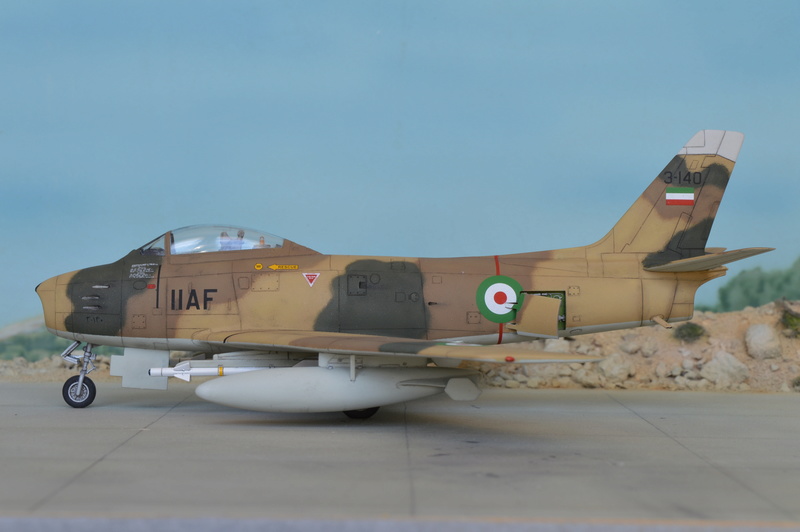 [ Fujimi ] F- 86 Canadair MK 6  Iranien Dsc_0048