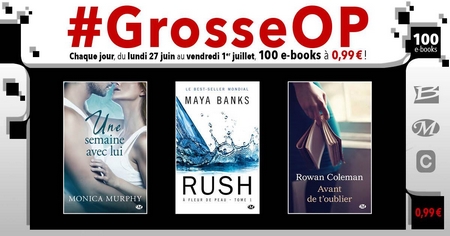 #GrosseOp de Bragelonne/Milady : 500 ebooks à 0,99€ ! Grosse10