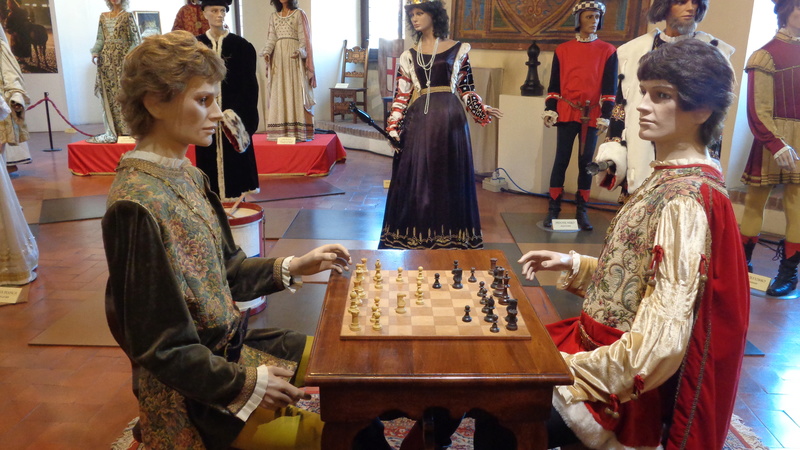 Marostica - Museo dei costumi della partita a scacchi e Ponte Vecchio a Bassano del Grappa Dsc03710