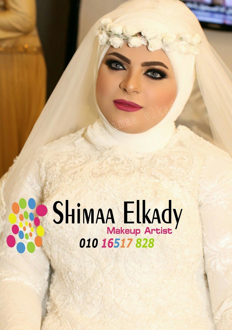 مكياج و لفات طرح للعروسة مع خبيرة التجميل شيماء القاضي 2016 13680010