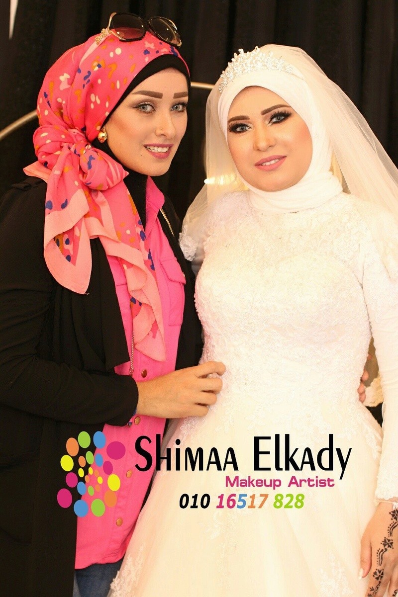 مكياج و لفات طرح للعروسة مع خبيرة التجميل شيماء القاضي 2016 13958110