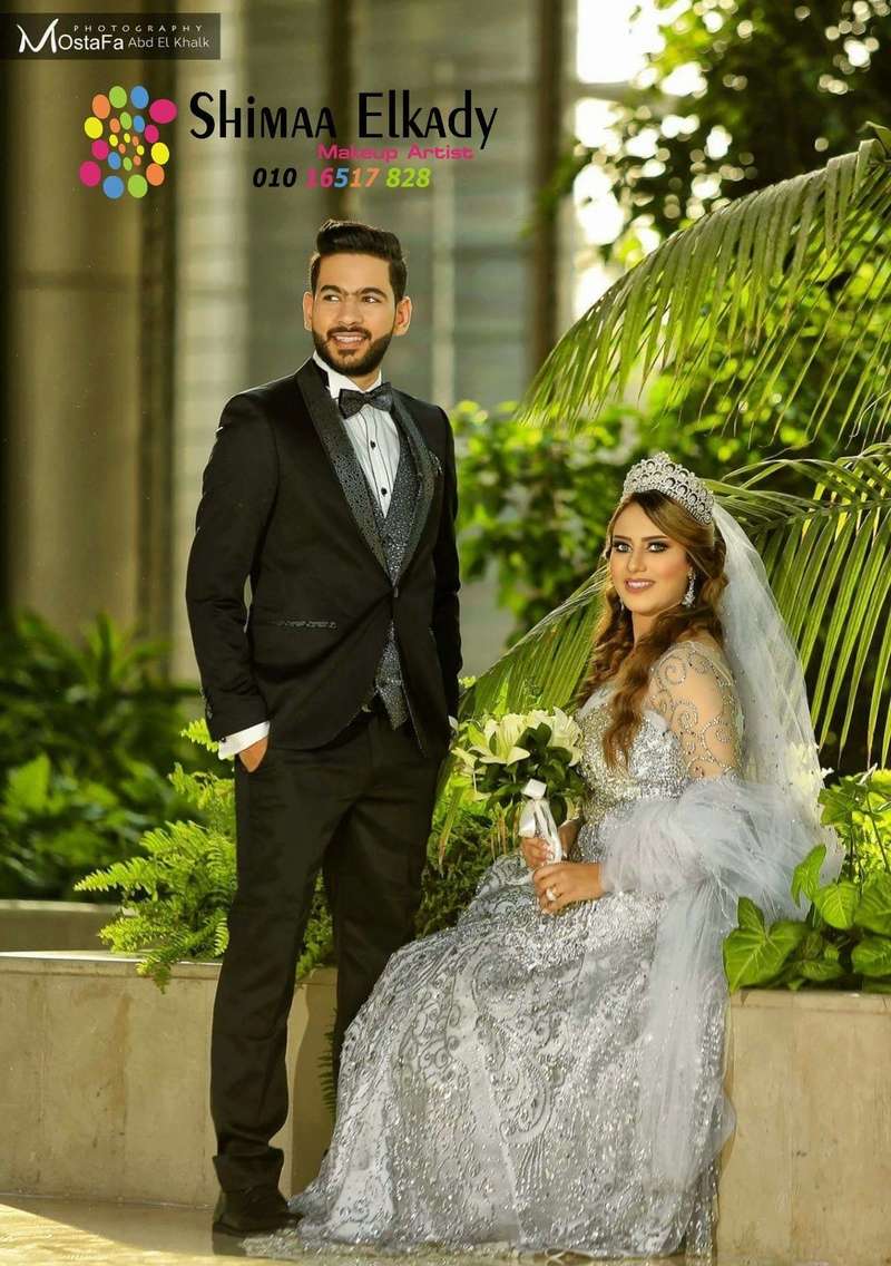مكياج و لفات طرح للعروسة مع خبيرة التجميل شيماء القاضي 2016 13995610