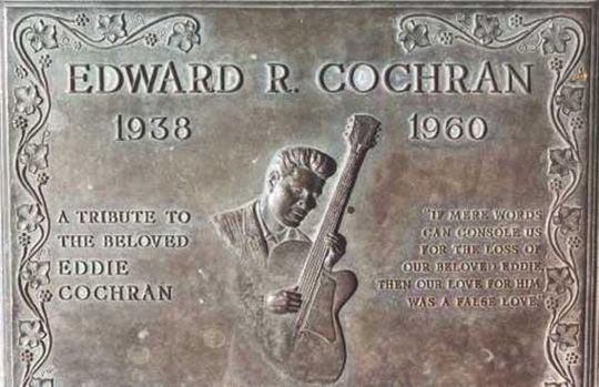 3 de Outubro/1938 nasce Eddie Cochran ♫♪¶ Tribut10