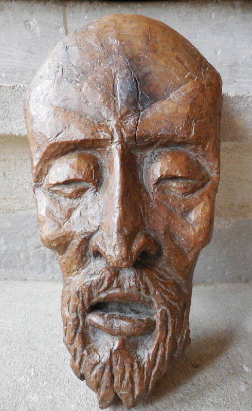 sculpture visage Dscn2243