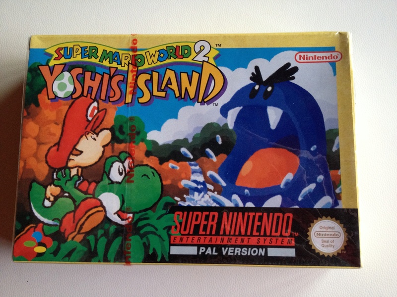 VENDU Super Nintendo Yoshi's Island Blister 00110