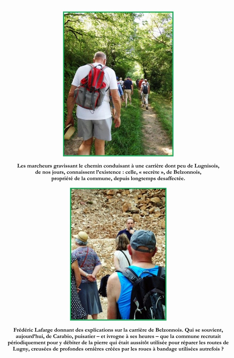 Lugny (71) : photos de la 4e marche du patrimoine (vendredi 8 juillet 2016) "Les marcheurs incollables sur le patrimoine" ("Le JSL" du mardi 12 juillet 2016) 03_cop10