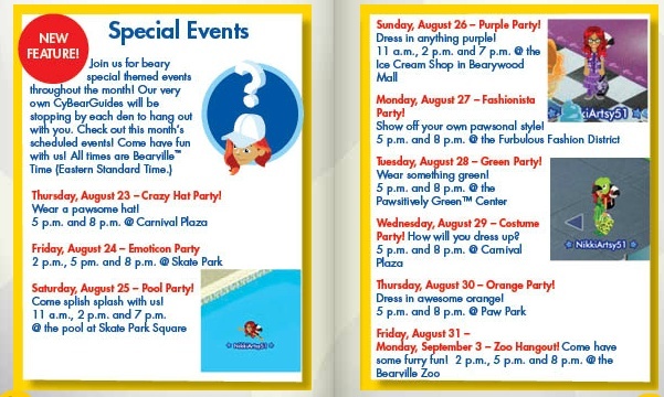 New Feature: CyBearGuide Special Events Screen10