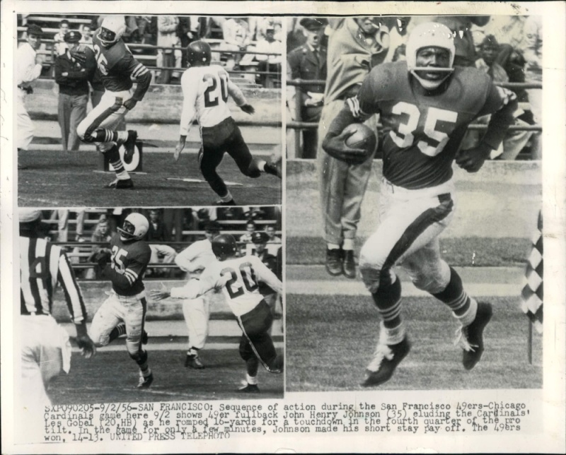 Interesting 1950's 49'ers photo. Caz58110