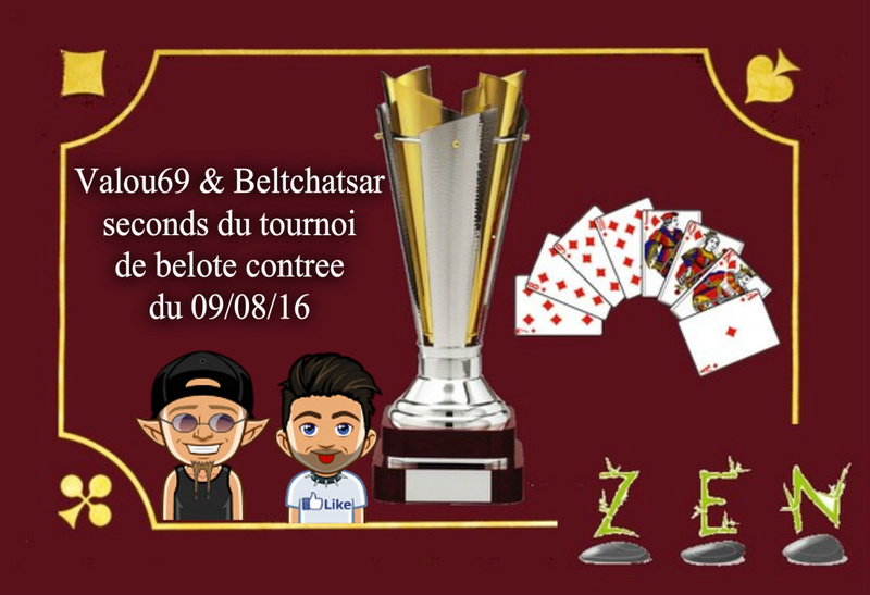 Valou69 & Beltchatsar seconds du tournoi contrée du 09/08/16 Trophy31