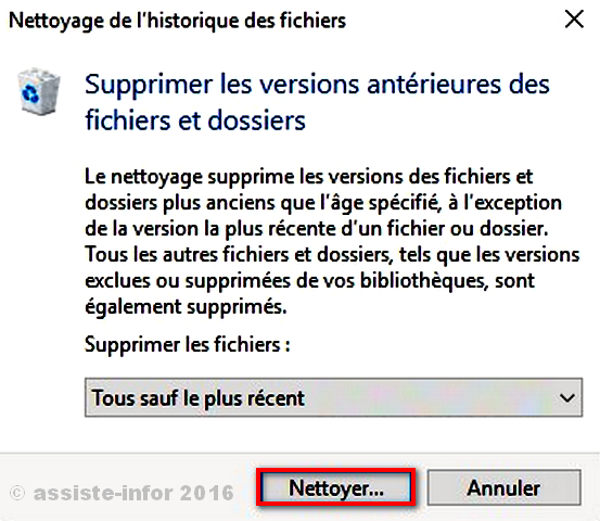 Windows 10 : Gagnez de l'espace disque. 0313