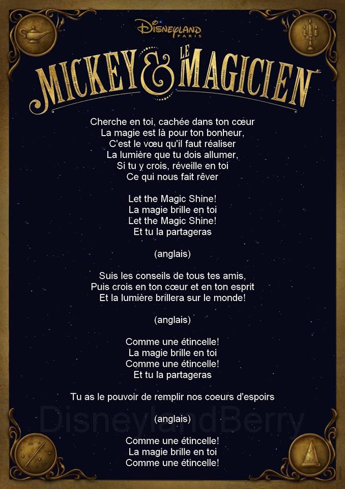 [Spettacolo Studio 3] Mickey et le Magicien - 2 Luglio 2016 - Pagina 10 13620012