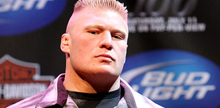 Brock Lesnar on steroid accusations; "I'm a white boy and I'm jacked. Deal with it." Brockl10