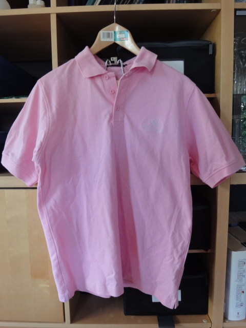 Polo Gaston Mercier Rose taille M neuf Dsc08810