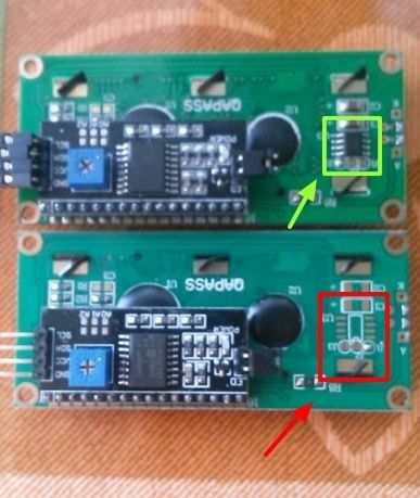 Problema display I2C: Non funziona la retroilluminazione F310