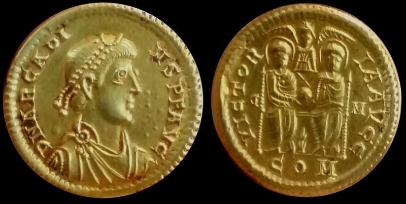 Solidus d'Arcadius Arcadi10