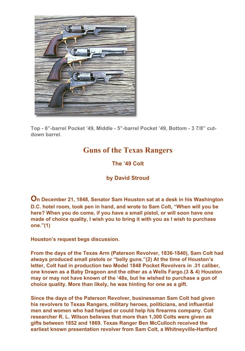 Texas Rangers Dispatch : le Colt 1849 Trd_1510
