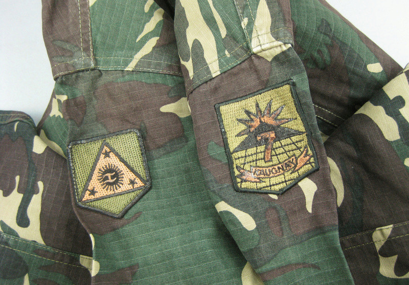 BDA with  army patches Philip15