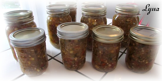 Salsa de tomatillos et tomates Salsa610