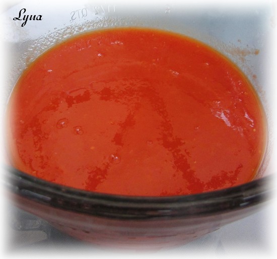 sauce tomate - Base de sauce aux tomates Tomate16