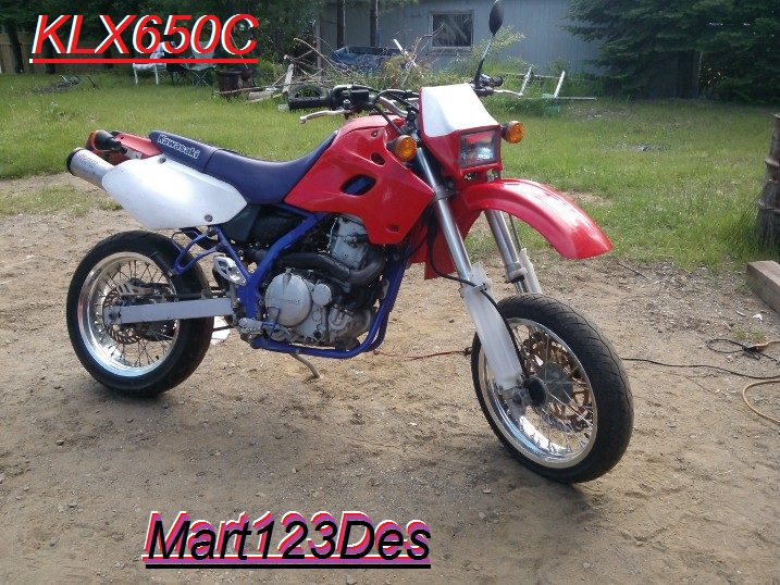 KLX 650C 1995 au Quebec Mart1210