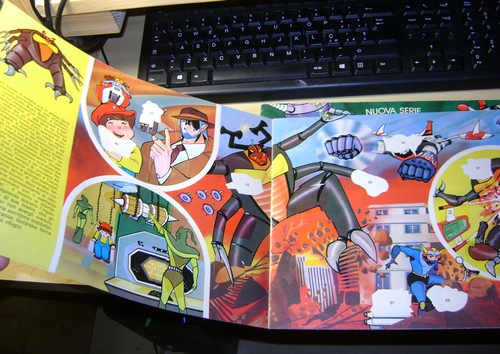 ALBUM SUPER GOLDRAKE SUPERGOLDRAKE - ATLAS UFO ROBOT edizioni EDIERRE INCOMPLETO ma MOLTO BUONO/ OTTIMO Edierr24