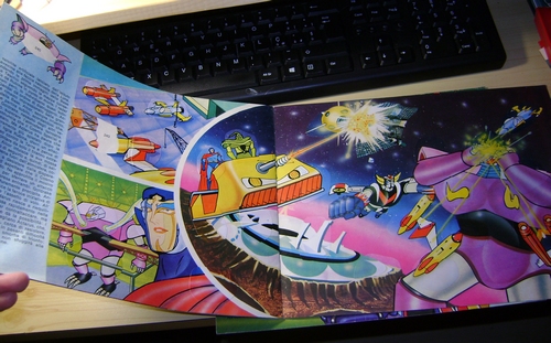 ALBUM SUPER GOLDRAKE SUPERGOLDRAKE - ATLAS UFO ROBOT edizioni EDIERRE INCOMPLETO ma MOLTO BUONO/ OTTIMO Edierr25