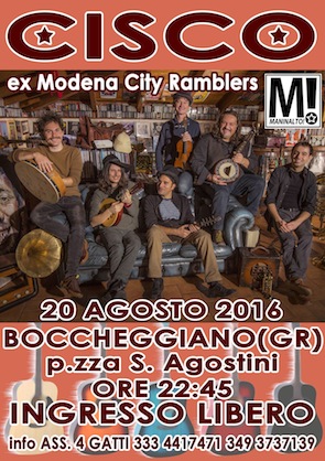 CISCO (ex Modena City Ramblers)& BAND IN CONCERTO 210