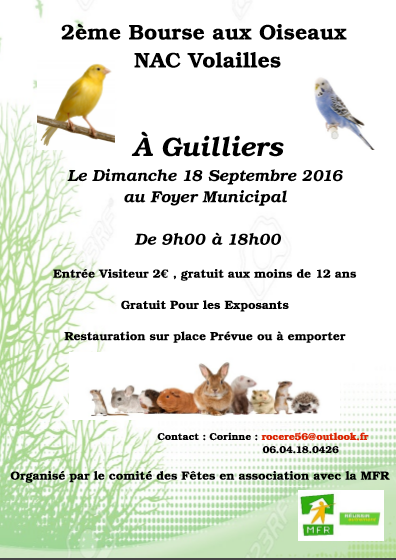 Bourse Animalière MFR Guilliers 56 Sans_t11