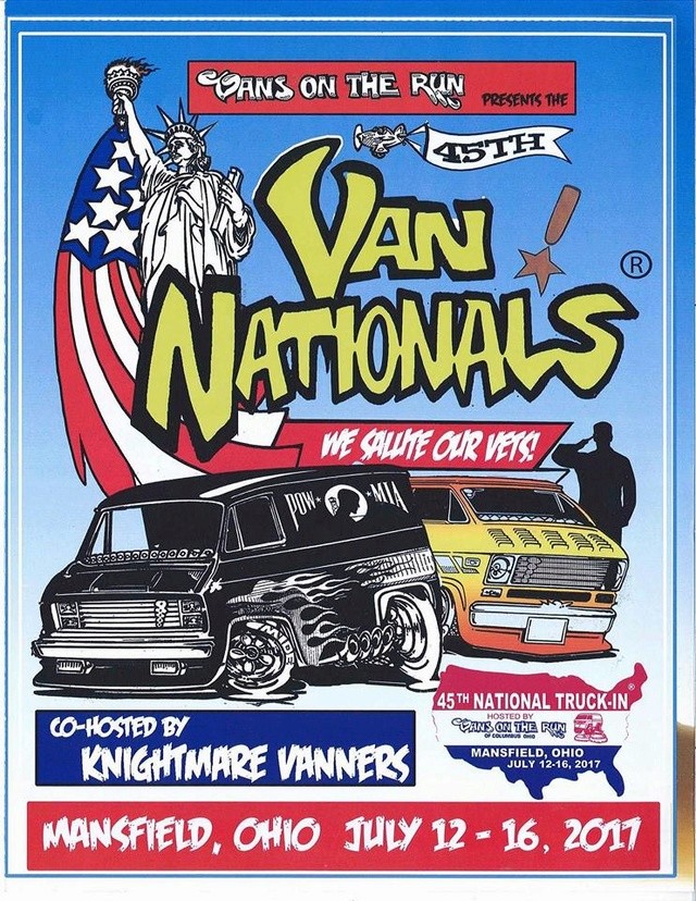 Vans on the Run .. Presents the 45th Nat's .. Mansfield Ohio ...  July 12 - 16 - 2017 13668910