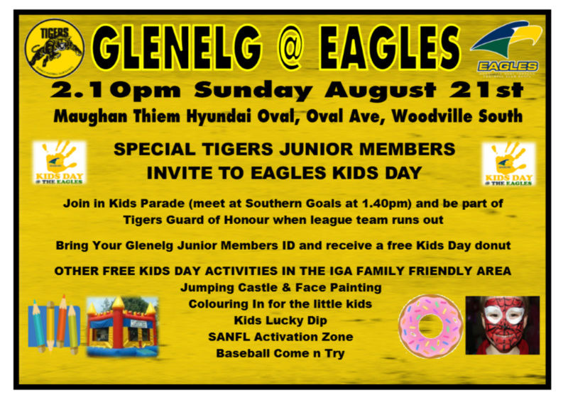 Round 21: Eagles v Glenelg - Sunday 21 August @ Maughan Thiem Hyundai Oval Eagles10