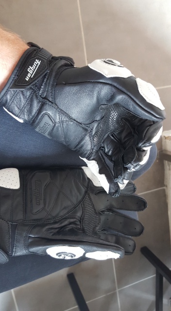 [VENDU] Gants Furygan blanc ou noir  20160613