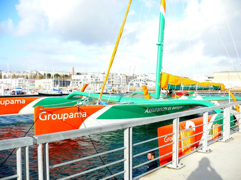 [FRANCE] Trimarans GROUPAMA et BANQUE POPULAIRE  Groupa23