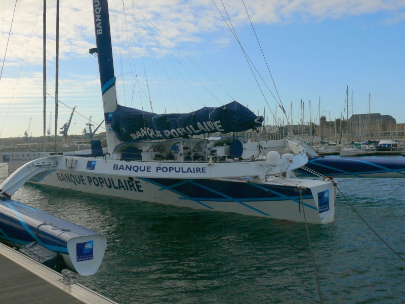 [FRANCE] Trimarans GROUPAMA et BANQUE POPULAIRE  Groupa34