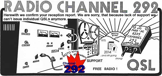 eQSL de Channel 292 Qslcha10