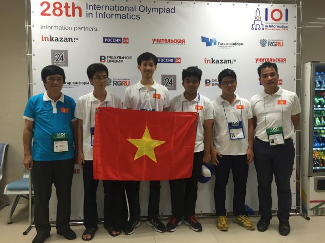 Olympic Tin học quốc tế: Việt Nam hai huy chương vàng Oluymp10