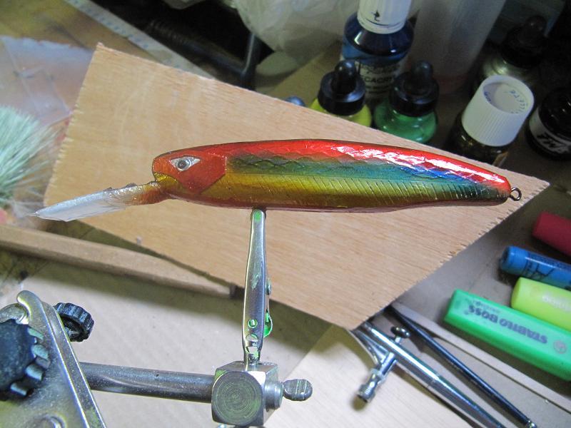 Leurre "Longbill Minnow" imitation DD SQUIREL Leurre15