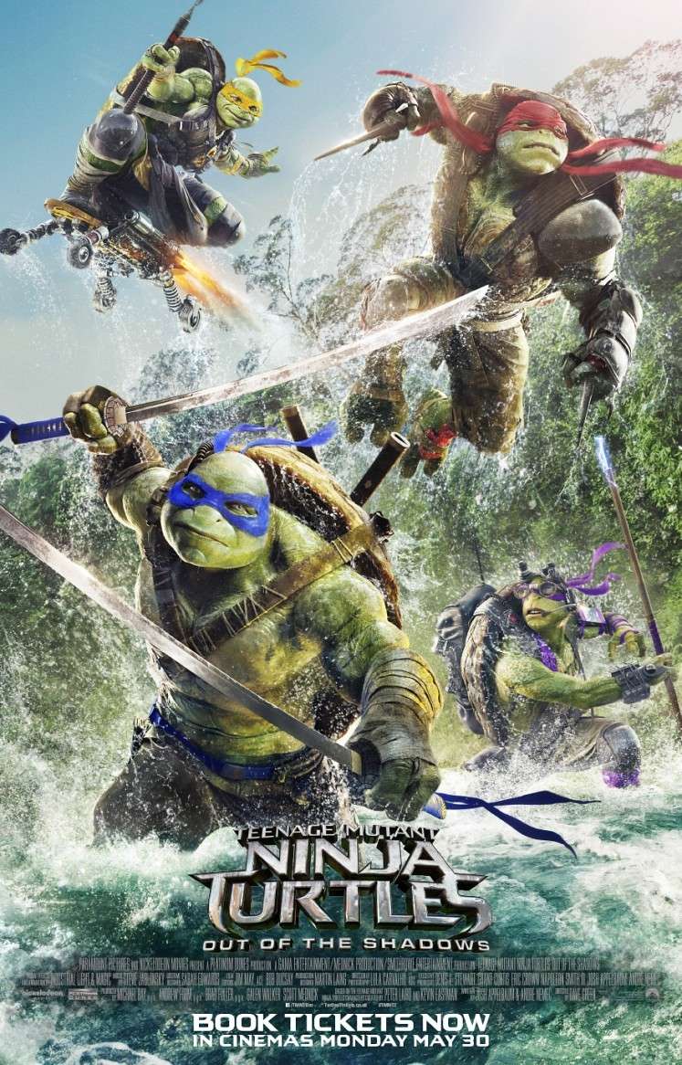 حصريا مشاهدة فيلم Teenage Mutant Ninja Turtles 2016 720p HD-TS مترجم أون لاين بدون تحميل Teenag10