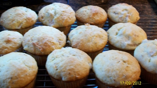 Muffins babeurre,anis et poire. 100_2914