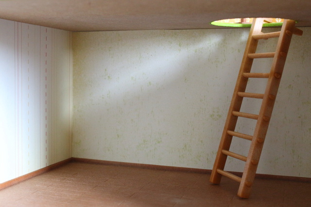 Maison souterraine simplissime - déco Terrie11