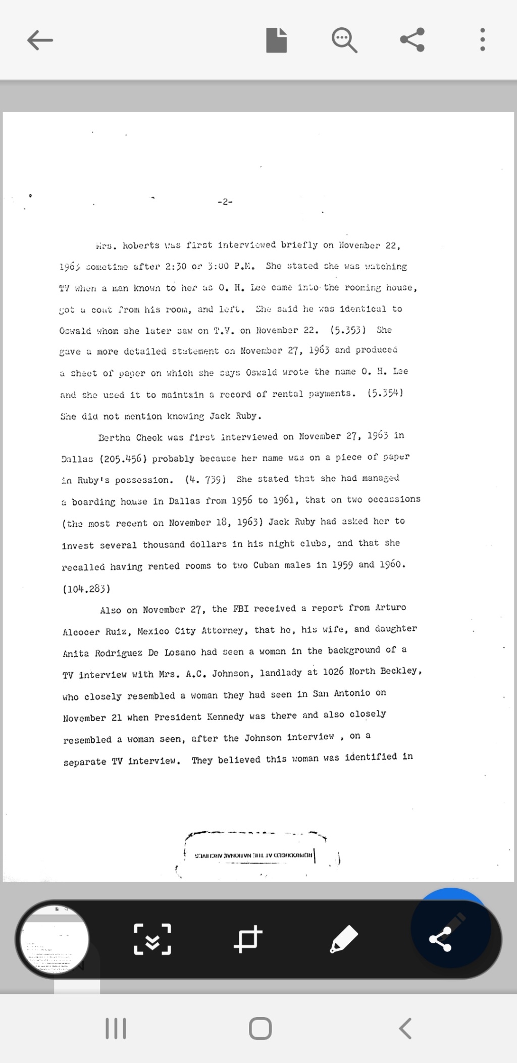 beckley - 	Did Oswald deny living at 1026 N Beckley?  - Page 6 Scree269