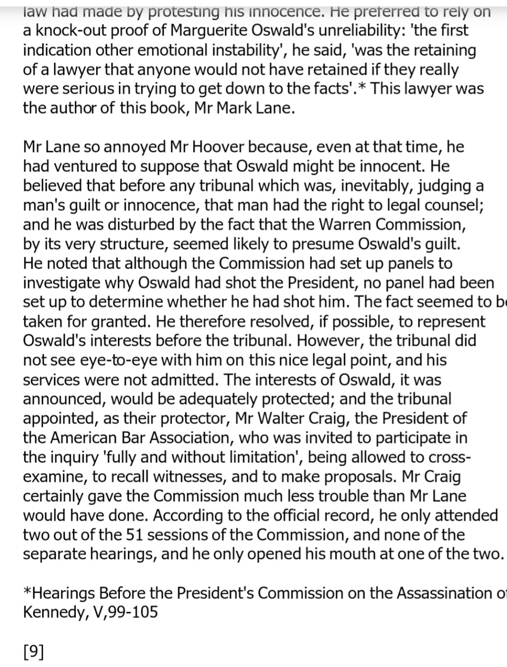 oswald - WALTER EARLY CRAIG - Oswald’s "Defense" Counsel  Scree400
