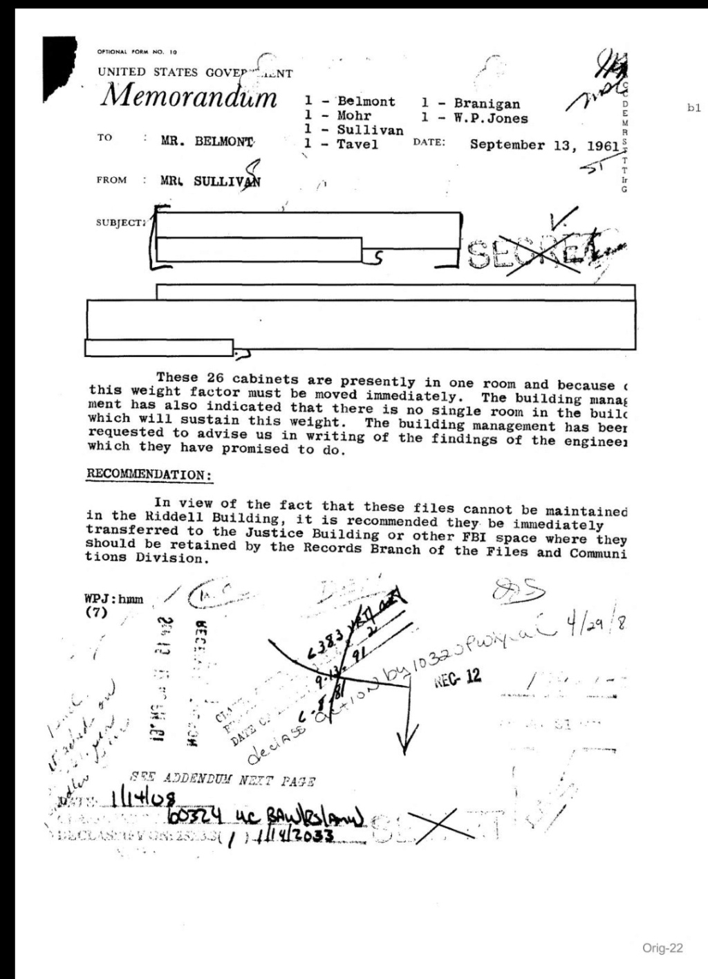 oswald - Lee Harvey Oswald FBI 65 Espionage File by Malcolm Blunt Scree565