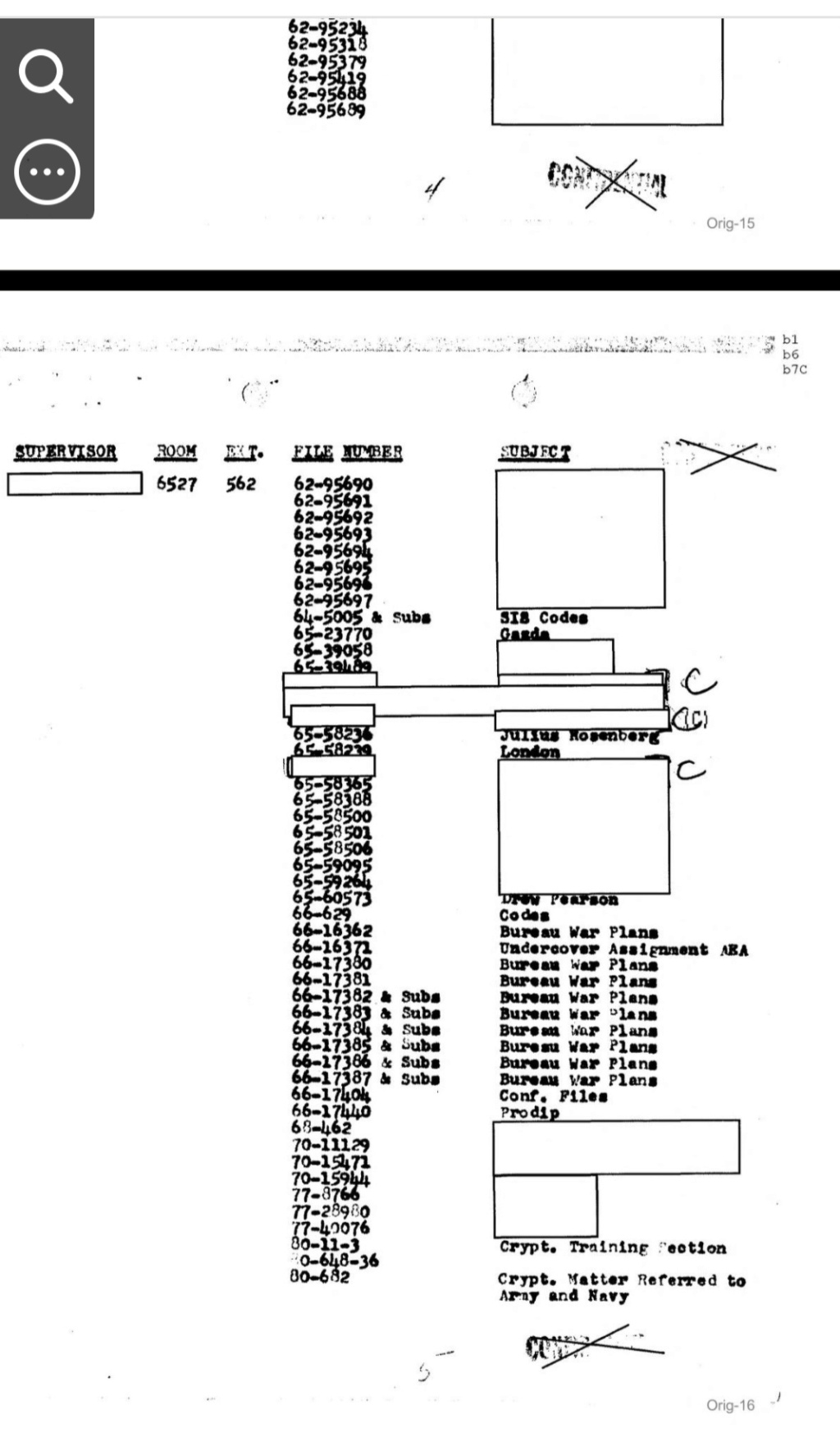 Lee Harvey Oswald FBI 65 Espionage File by Malcolm Blunt Scree566