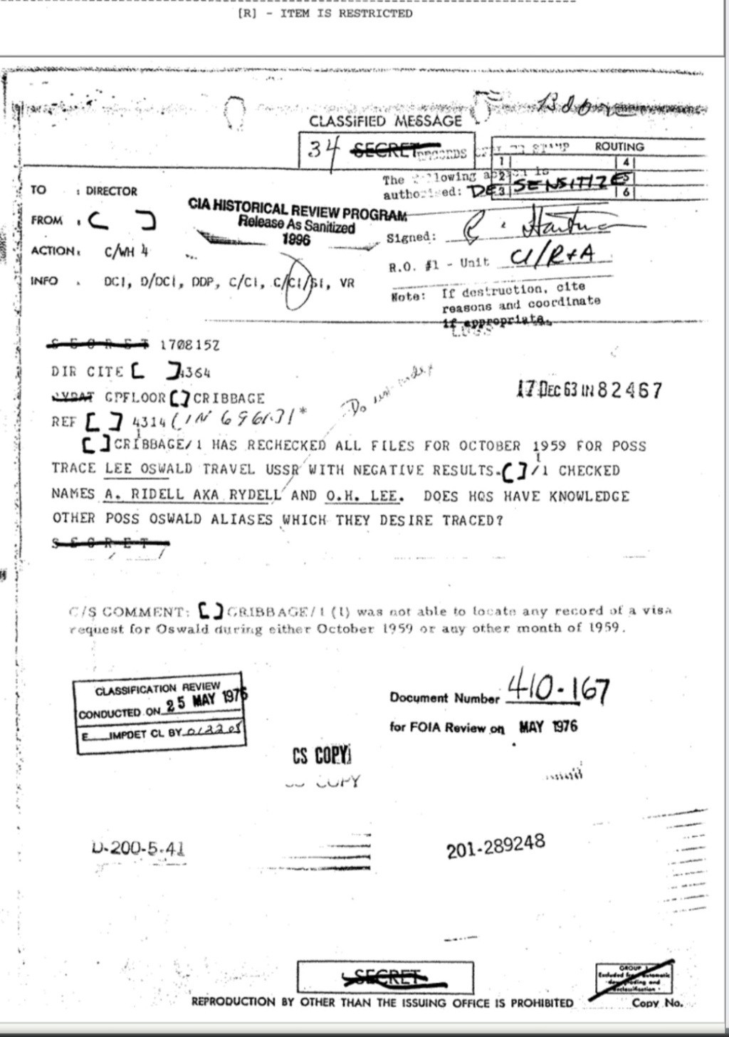 	Did Oswald deny living at 1026 N Beckley?  - Page 9 Scree983