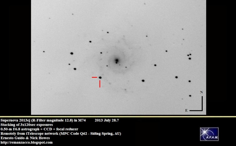 Supernova en M74 M74_po10