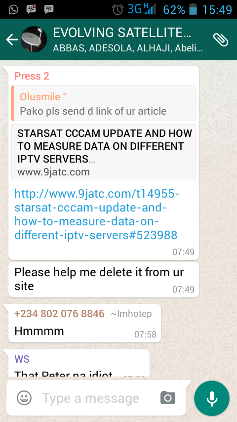 STARSAT CCCAM UPDATE AND HOW TO MEASURE DATA ON DIFFERENT IPTV SERVERS Screen11