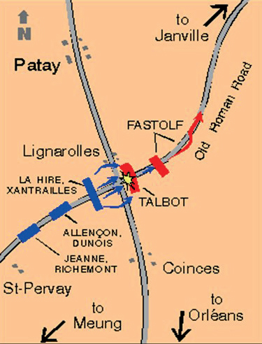 La bataille de Patay  212