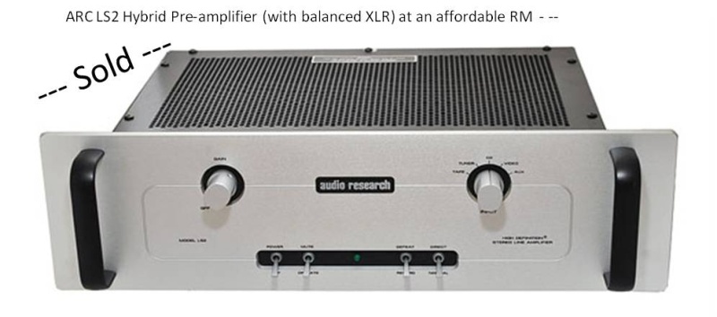 Audio Research Pre-Amplifiers - Affordable Highend - Only 2 left! Arc_ls12